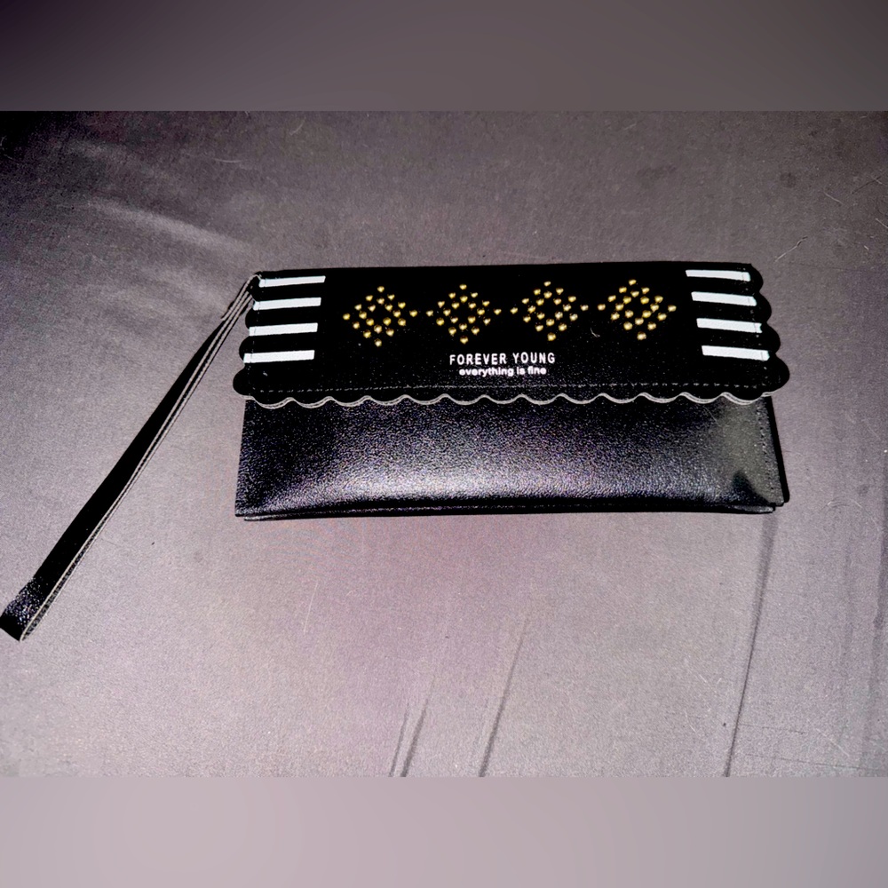 Forever young wristlet wallet